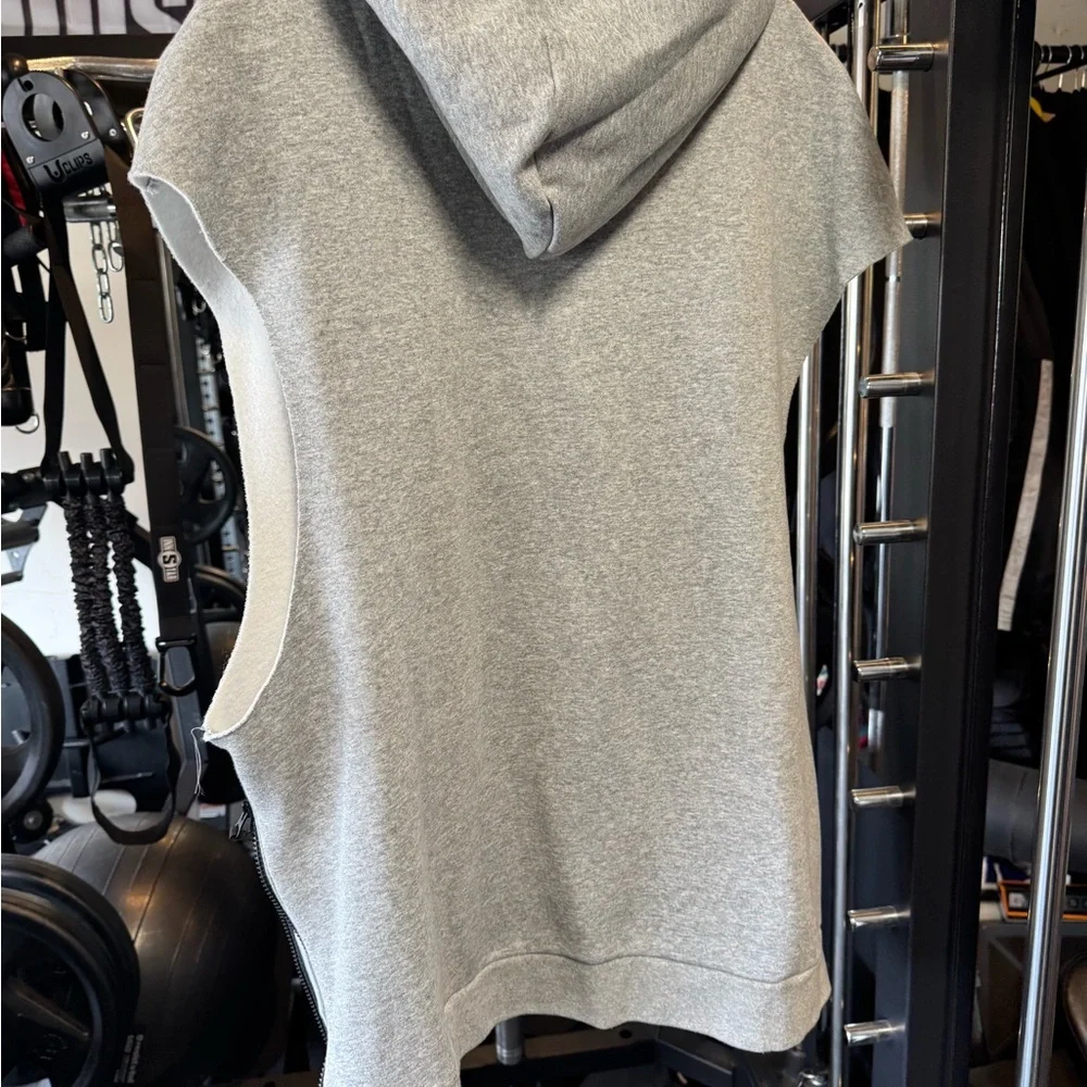 Nike Gray Hoodie with Black Accents - Picture 3 of 3